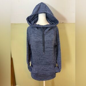 Athleta Techie Sweat Cowl Neck Hoodie